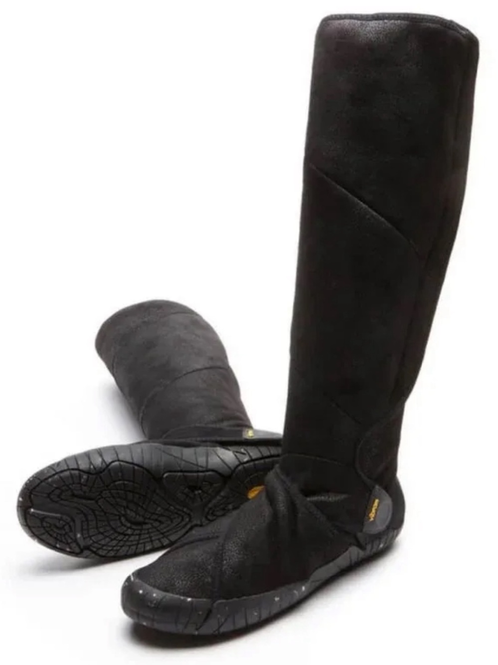 🥾 Vibram Furoshiki Shearling High-Cut Boots Black XXL 46-47 New In Box